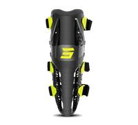 Shot Airflow Protectores de rodilla/espinilla, negro-amarillo para Hombres