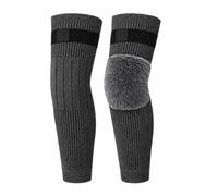 Rodilleras Térmicas Mujer Largas Forradas de Polar Cálidas Elásticas | Rodilleras Térmicas y Calentadores de Pierna para Esquí Ciclismo Yoga Running Senderismo Mochilero Escalada