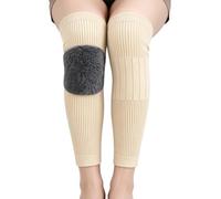 Rodilleras Térmicas Mujer Unisex elásticas cortavientos largas con forro | Rodilleras Térmicas y Calentadores de Pierna para Esquí Ciclismo Yoga Running Senderismo Mochilero Escalada