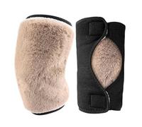 Rodilleras térmicas - Rodillera ajustable, calentador de piernas suave y transpirable, tela elástica que retiene el calor cómodamente alrededor de las articulaciones para correr, ciclismo, esquí, capa