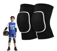 Rodilleras Voleibol,Rodillera Niña Rodilleras Suave Rodilleras Proteccion Hombre Mujer Cálido Rodilleras Deportiva para Danza Balonmano Futbol Baile Gym MTB Lucha Libre Rodillera Niño (L) (Small)