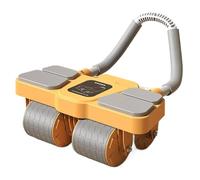 Rodillo AB con soporte de codo, rodillo de rueda AB para entrenamiento básico, Soporte de codo AB Wheel Auto, Entrenador básico, dispositivo de construcción muscular estable para la aptitud del bu
