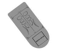 Rodillo Abdominal | Base Gruesa Larga Con Aislamiento Acústico Y Antideslizante - Tapete para Ejercicios Abdominales en Casa | para Yoga, Salto, Pilates, Estiramientos y Fitness