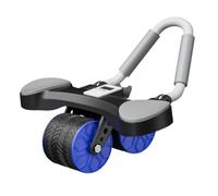 rodillo abdominal, Rueda abdominal antideslizante con rodillo for un mejor entrenamiento del core y rebote automático en el codo(Blue)
