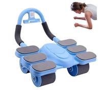 Rodillo abdominal, rueda de rodillo de fitness, máquina de rebote automático, equipo de entrenamiento de abdominales para gimnasio en casa, equipo de entrenamiento de abdominales para espalda, abdomen