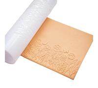 Rodillo acrílico de textura de arcilla suave para hacer aretes, rodillo de arcilla hecho a mano, herramienta de fabricación de joyas para principiantes, suministros de manualidades para principiantes