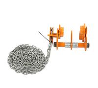 Rodillo adaptado resistente del carro de la viga del empuje manual con la cadena de 3 metros Capacidad de 1,5 toneladas para las fábricas Almacenes Sitios de construcción