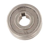 Rodillo alimentador de alambre, guía de alimentación, rueda de aluminio, alimentador de larga vida útil y alimentación. Las dimensiones del rodillo de alimentación ODxIDxH son 30 x 10 x 10 mm, 1,2 x