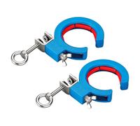 Rodillo auxiliar de tracción de cable, apertura de 65 mm, fuerza de tracción de 25 kg, apto para trabajadores de obras de construcción, polea de abrazadera ajustable