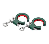 Rodillo auxiliar de tracción de cable, apertura de 65 mm, fuerza de tracción de 25 kg, apto para trabajadores de obras de construcción, polea de abrazadera ajustable