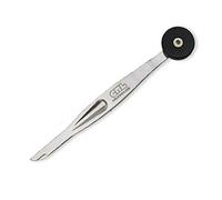 Rodillo con rueda de goma y brazo de acero