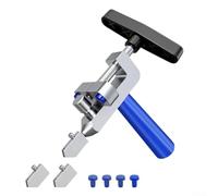 Rodillo cortador de vidrio y azulejo con alicates trituradores 2 en 1 cortadora para puntuación precisa y romper azulejos espejos