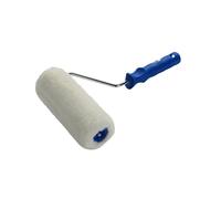 Rodillo de 180mm de acrílico con mango y recambio, ideal para pintar superficies lisas y lograr un acabado uniforme.