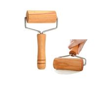 Rodillo de acero inoxidable y madera de haya con grosor ajustable, máquina ergonómica de albóndigas/pasta, pizza, herramienta de cocina para chefs caseros, apto para lavavajillas y diseño inoxidable