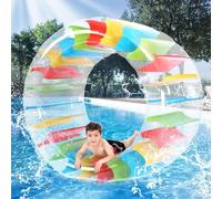 Rodillo De Agua Inflable,Rueda Agua Inflable,120CM Rueda de Agua para Piscina,para Lagos,Playas,Fiestas Verano,para Niños Y Niñas Piscina Inflable Pelota Inflable Gigante para Niños Agua Playa