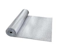 Rodillo De Aislamiento Reflectante - Hoja De Barrera De Doble Estantería | Material De Aislamiento De Hoja Térmica Para Techo En RV | Puerta De Garaje Ahorro De Energía | Embalaje Del Escudo Ther