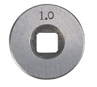Rodillo de alimentación de alambre conveniente Rueda de rollo de alimentación de alambre duradera compacta de metal de superficie lisa para el hogar - 1