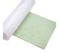 Rodillo de arcilla para aretes hechos a mano y estampado de plantas, acrílico, textura de arcilla suave, herramienta de joyería, herramienta de estampado floral de primavera