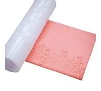 Rodillo de arcilla para aretes hechos a mano y plantas en relieve acrílico suave textura rodillo herramienta joyería rodillo patrón polímero