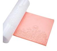 Rodillo de arcilla para pendientes hechos a mano, accesorios elegantes para manualidades, hoja de textura práctica, accesorios de rodillo