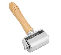 Rodillo de borde de prensa de cuero, rodillo de laminación de pegamento de cuero, herramientas de platina, rodillo de costura para cuero, acolchado, artesanía en papel, prensado de arcilla(60mm)