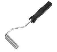 Rodillo de burbujas Herramienta de laminación de aleación de aluminio para bañera, ducha y reparación de yates Mango ergonómico Rodillo de paleta de burbujas liviano y duradero (B)