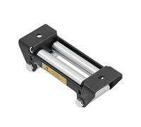 Rodillo de cabrestante de metal de 165 mm, repuesto de mantenimiento universal, funciona con la mayora de soportes de cabrestante y ATV, por defecto