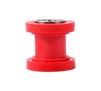 Rodillo de Cadena de Tensor de polea de 8 mm, guía de Rueda de Tensor de Rodillo Deslizante de Cadena Keenso para Motocicleta Pit Dirt Mini Bike ATV(Rojo)
