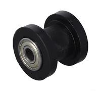 Rodillo de cadena para ATV, rueda de polea tensora de cadena de 8 mm y 10 mm con construcción de plástico y metal, ajustador deslizante para motocicleta todoterreno y suciedad para bicicleta (10 mm