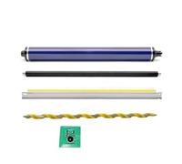 Rodillo de Carga PCR de Tambor OPC de Tambor Compatible DC250 DC250 para Modelos DC 240 242 250 252 260 WC 7655 7665 7675 Parte de reemplazo 013R00603(1SETcolor)