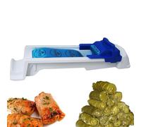 Rodillo de carne vegetal, rodillo de hojas de uva, máquina de laminación de hojas de repollo, herramienta multifuncional para enrollar carne vegetal, rodillo de sushi de plástico, máquina de rodillo