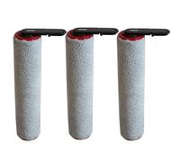 Rodillo de cepillo de cepillo para polvo para Mova X4 Plus/X40 Pro/Plus/Turbo/Mate accesorio de depurador de pisos (paquete de 3)