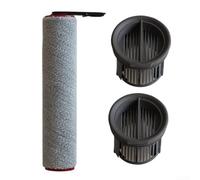 Rodillo de cepillo y filtro HEPA, juego para Mova X4 Pro X4 Plus, para x40 Pro Plus Turbo, Mate Wet Dry Vacuum Floor Scrubber Accesorios de repuesto de microfibra lavable (3 piezas)