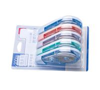 Rodillo De Cinta Correctora 5mm Ancho Para Escribir Tomar Notas Hacer Tarjetas Álbum Recortes Bolígrafo Recargable 5/6 Uds.