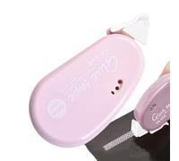 Rodillo de cinta fotográfica Saafe - Manual de pegamento de punta fuerte, cinta adhesiva transparente | Rodillo de pegamento transparente, accesorios para álbumes de recortes, dispensador de cinta de