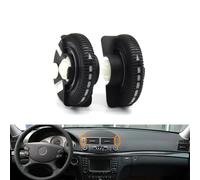 Rodillo de control del aire acondicionado delantero, rueda giratoria para base de ventilación de aire acondicionado para Mercedes Benz Clase E W211 2003-2008 E200 E230 E260 E280 (negro-central)