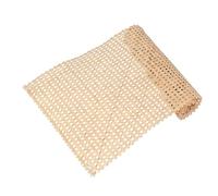 Rodillo de correa de ratán - caña de malla abierta tejida, rollos de golpeteo hechos a mano | Paneles de tapicería de fibra natural, materiales de soporte ligero de silla, hojas fl