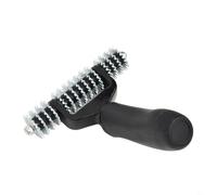 Rodillo de costura de alfombra de 5 pulgadas para instalación y reparación de alfombras, mango fundido a presión con cabeza de 5 pulgadas de ancho para una transición de pelo sin costuras, compatible