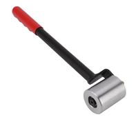 Rodillo de costura de papel tapiz, hierro, ángulo recto, mango largo, alisador, rodillo de presión manual, herramienta para membrana de cubierta de techo de plástico PVC