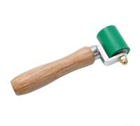 Rodillo de costura de silicona de 40 mm, herramienta de soldadura flexible para PVC TPO EPDM, membrana, lona, pancarta, suelos de vinilo, fácil intercambio de rodamientos (verde)