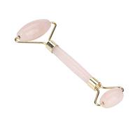 Rodillo de Cuarzo, Rodillo de Belleza de Cristal, masajeador Facial de Cuello, Herramienta de Masaje, Piedra Natural, Cuarzo, antienvejecimiento, Suave Masaje