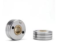 Rodillo de engranaje de transmisión de 30 x 12 x 10 mm VU con ranura moleteada for soldadura MIG de aluminio, alimentador de alambre, soldador de motor(C 1.0-1.2 V 2 PCS)