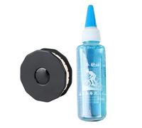 Rodillo de engrase de cadena de ciclo, lubricador de cadena de ciclo | Rodillo de engrase de engranajes con 60 ml de aceite,Mantenimiento de rueda de desplazamiento Mountain Cycle