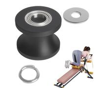 Rodillo de entrenamiento elíptico - Rodamiento de poliuretano, módulo de rueda, mecanismo de movimiento suave y deslizante, componente de equipo de fitness de aluminio, conjunto de movimiento para los