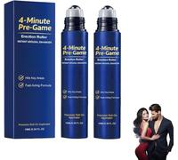 Rodillo de erección previa al juego de 4 minutos, rodillo de erección Vitality para hombres, efecto rápido, 10ml (2pcs)