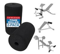 Rodillo de espuma de 17,78 x 10,16 cm de diámetro exterior x 23 mm de diámetro interior, se vende por pares