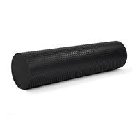 Rodillo de Espuma De Alta Densidad para Masaje Muscular y Estiramientos | Foam Roller para Yoga Pilates Rehabilitación y Fitness |Alivio Miofascial l Espalda y Piernas | Varias medidas l Negro