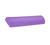 Rodillo de espuma de densidad para un masaje muscular eficaz y entrenamiento de flexibilidad, rodillo medio redondo de espuma EVA para yoga, pilates, terapia física, 11.81/17.72/23.62 pulgadas, morado