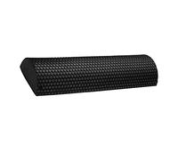 Rodillo de espuma de densidad para un masaje muscular eficaz y entrenamiento de flexibilidad, rodillo medio redondo de espuma EVA para yoga, pilates, terapia física, 11.81/17.72/23.62 pulgadas, negro