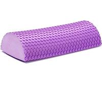 Rodillo de espuma de masaje semicircular, eje de ejercicio de espalda EVA, columnas de yoga para masaje muscular de tejido profundo, para fitness en casa (30 cm, A)